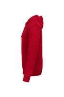 HAKRO Kapuzen-Sweatshirt Bio-Baumwolle GOTS, rot, S