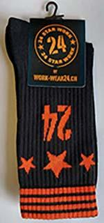 24StarWork Arbeitssocken mit 24 Logo