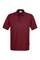 HAKRO Poloshirt MIKRALINAR® ECO, weinrot, 5XL