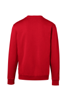 HAKRO Sweatshirt Bio-Baumwolle GOTS, rot, XS