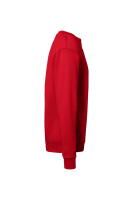 HAKRO Sweatshirt Bio-Baumwolle GOTS, rot, XS