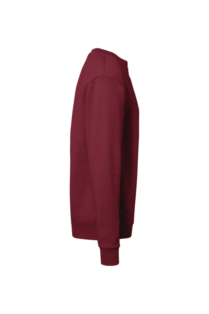 HAKRO Sweatshirt Bio-Baumwolle GOTS, weinrot, S