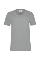 HAKRO T-Shirt Bio-Baumwolle GOTS, grau meliert, XL