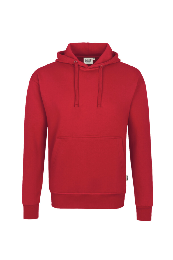 HAKRO Kapuzen-Sweatshirt Premium, rot, S