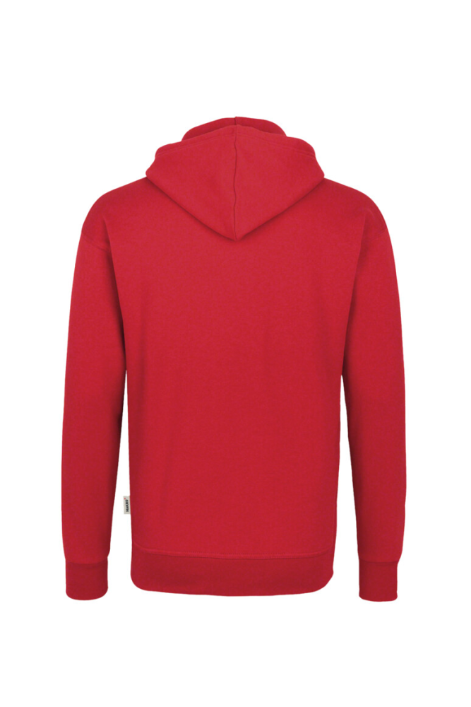 HAKRO Kapuzen-Sweatshirt Premium, rot, S