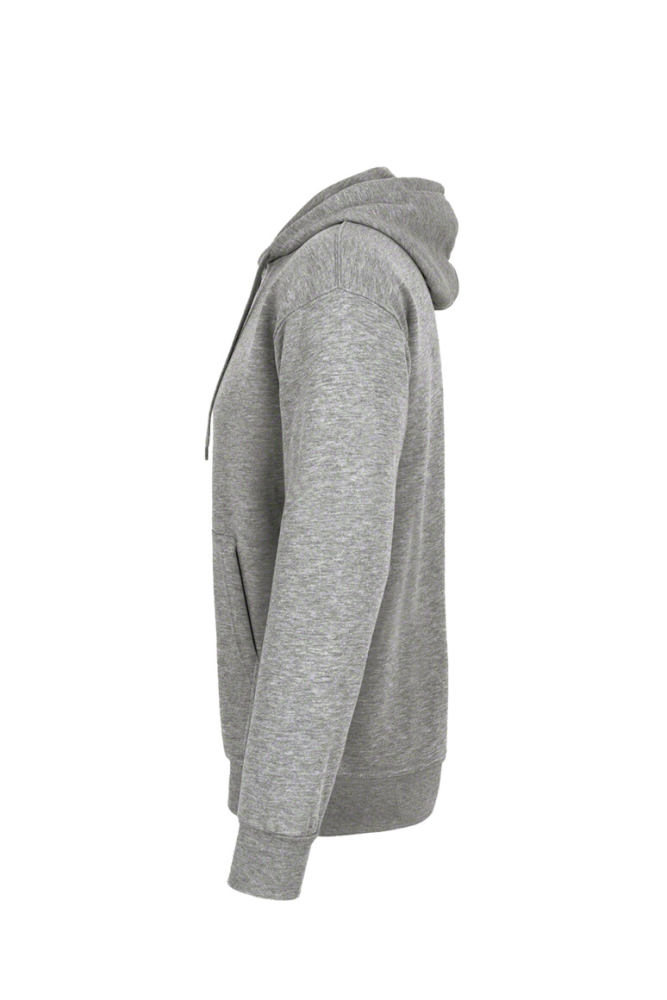HAKRO Kapuzen-Sweatshirt Premium, grau meliert, S