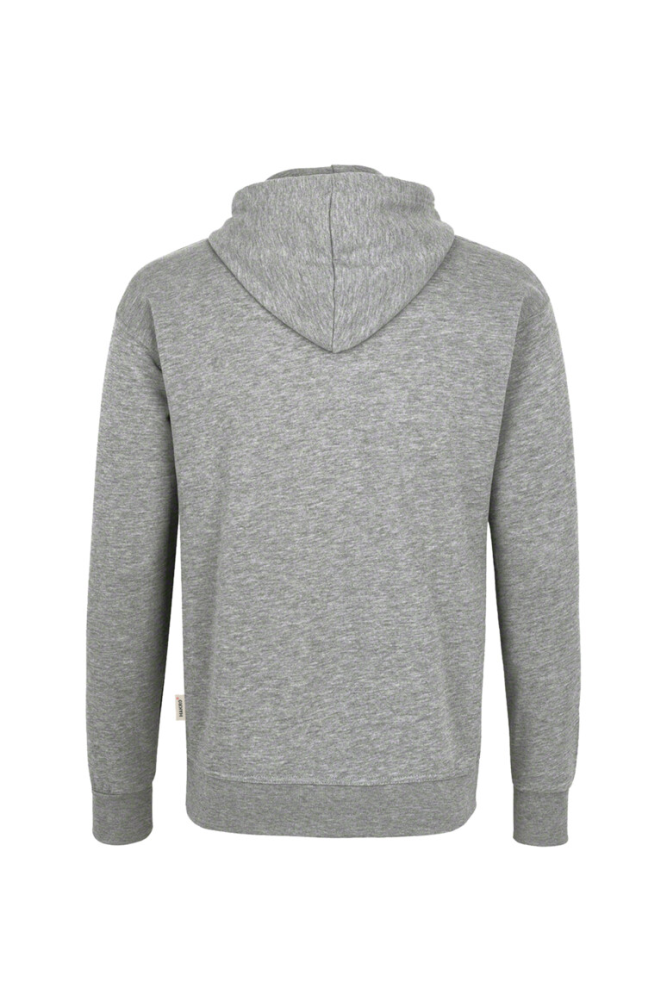 HAKRO Kapuzen-Sweatshirt Premium, grau meliert, S