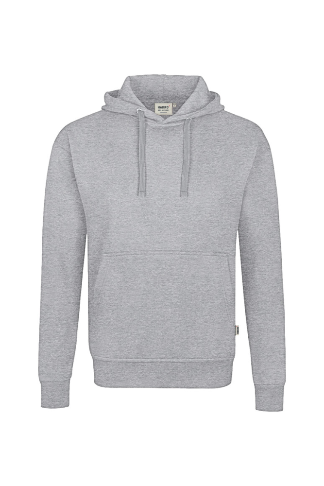HAKRO Kapuzen-Sweatshirt Premium, ash meliert, M