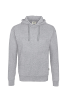 HAKRO Kapuzen-Sweatshirt Premium, ash meliert, M