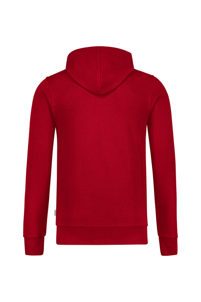 HAKRO Kapuzen-Sweatjacke Premium, rot, S