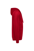 HAKRO Kapuzen-Sweatjacke Premium, rot, S