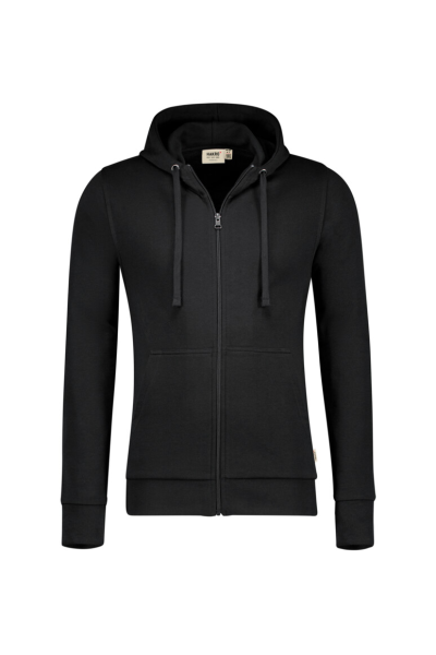 HAKRO Kapuzen-Sweatjacke Premium, schwarz