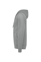 HAKRO Kapuzen-Sweatjacke Premium, grau meliert, S