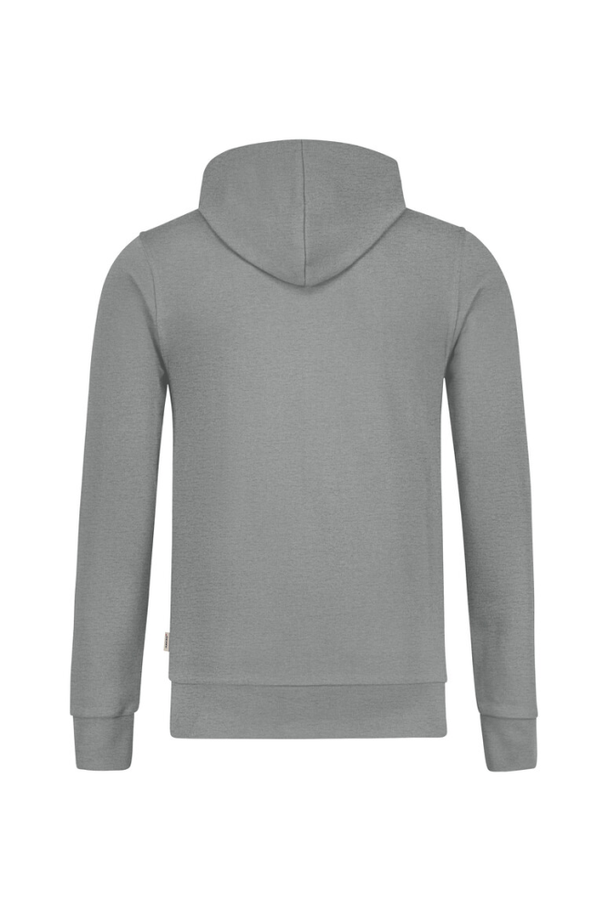 HAKRO Kapuzen-Sweatjacke Premium, grau meliert, S