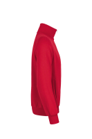 HAKRO Sweatjacke College, rot, XL