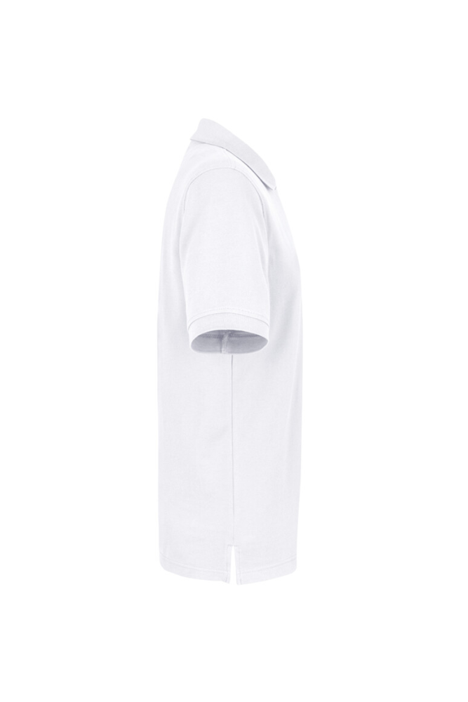 HAKRO Poloshirt Top, weiss, S