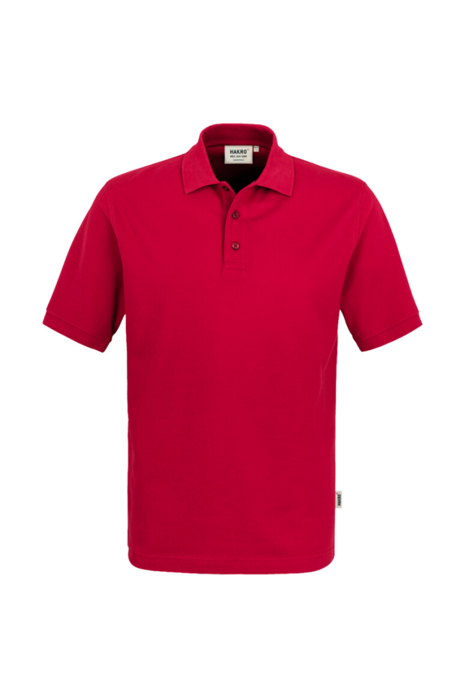 HAKRO Poloshirt Top, rot, 3XL