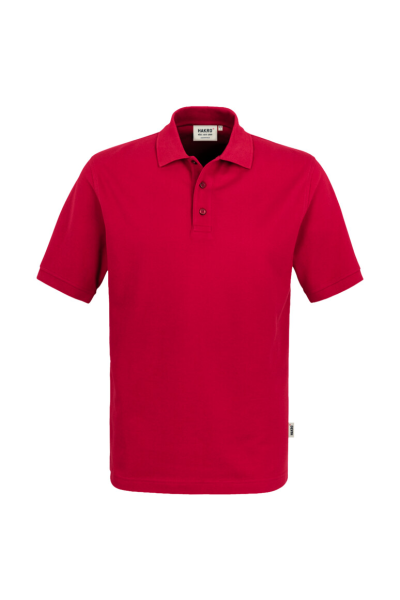 HAKRO Poloshirt Top, rot