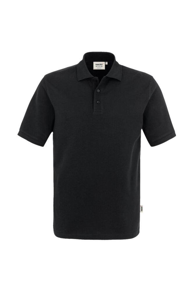HAKRO Poloshirt Top, schwarz, 2XL