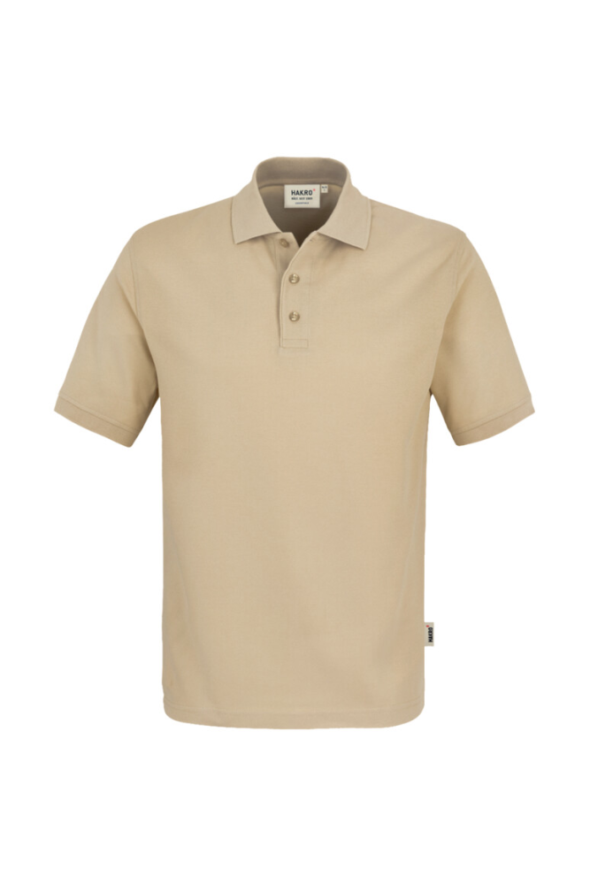 HAKRO Poloshirt Top, sand, L