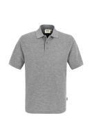 HAKRO Poloshirt Top, grau meliert, S