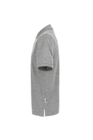 HAKRO Poloshirt Top, grau meliert, S