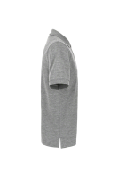 HAKRO Poloshirt Top, grau meliert, S