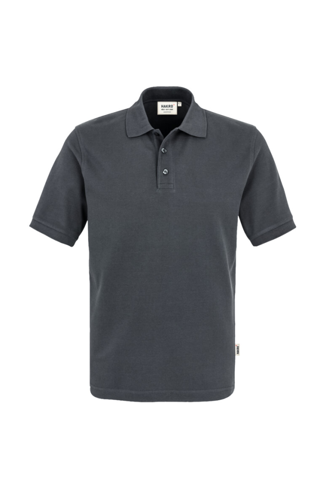 HAKRO Poloshirt Top, anthrazit, L