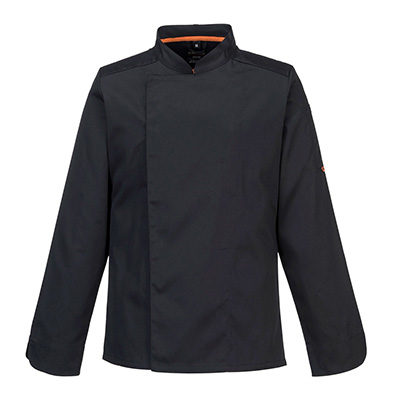 Portwest Kochjacke MeshAir Langarm 838 schwarz