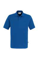 HAKRO Pocket-Poloshirt Top, royalblau, M