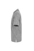 HAKRO Pocket-Poloshirt Top, grau meliert, XS