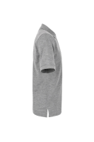 HAKRO Pocket-Poloshirt Top, grau meliert, XS