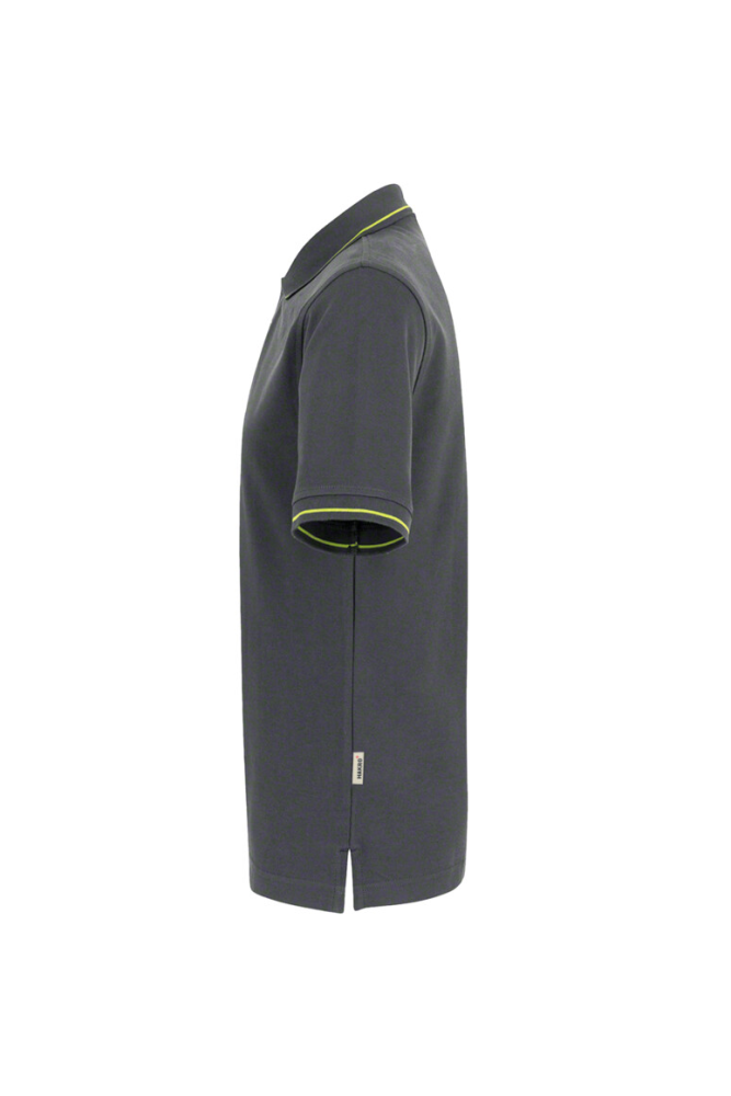 HAKRO Poloshirt Casual, anthrazit/kiwi, S