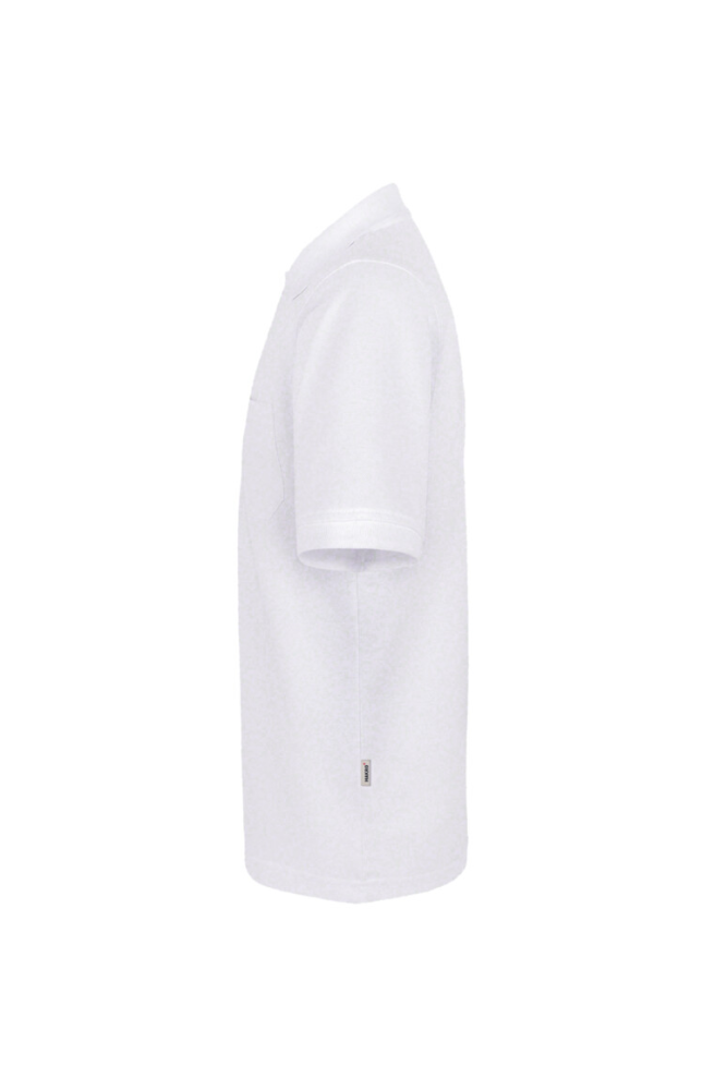 HAKRO Pocket-Poloshirt MIKRALINAR®, weiss, M
