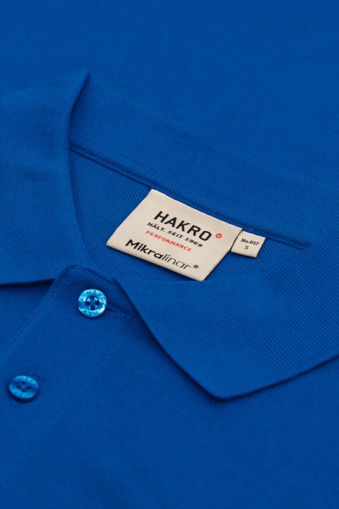 HAKRO Pocket-Poloshirt MIKRALINAR®, royalblau, 6XL