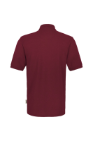 HAKRO Pocket-Poloshirt MIKRALINAR®, weinrot, M