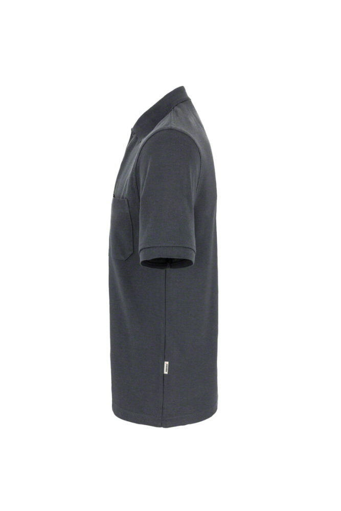 HAKRO Pocket-Poloshirt MIKRALINAR®, anthrazit, 2XL
