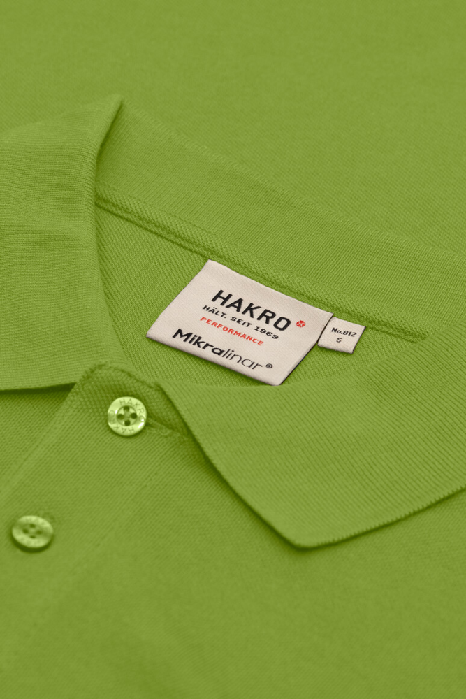 HAKRO Pocket-Poloshirt MIKRALINAR®, kiwi, XL