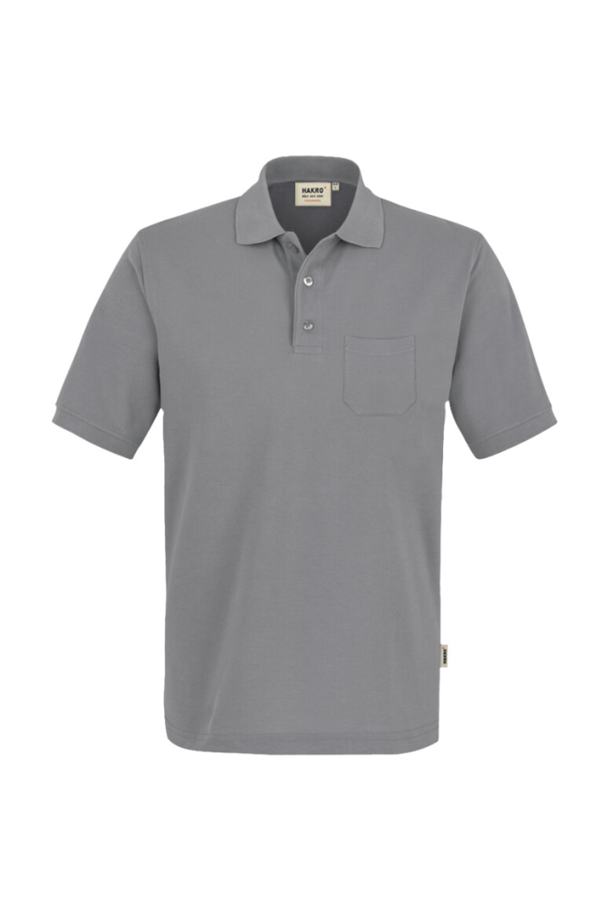 HAKRO Pocket-Poloshirt MIKRALINAR®, titan, 4XL