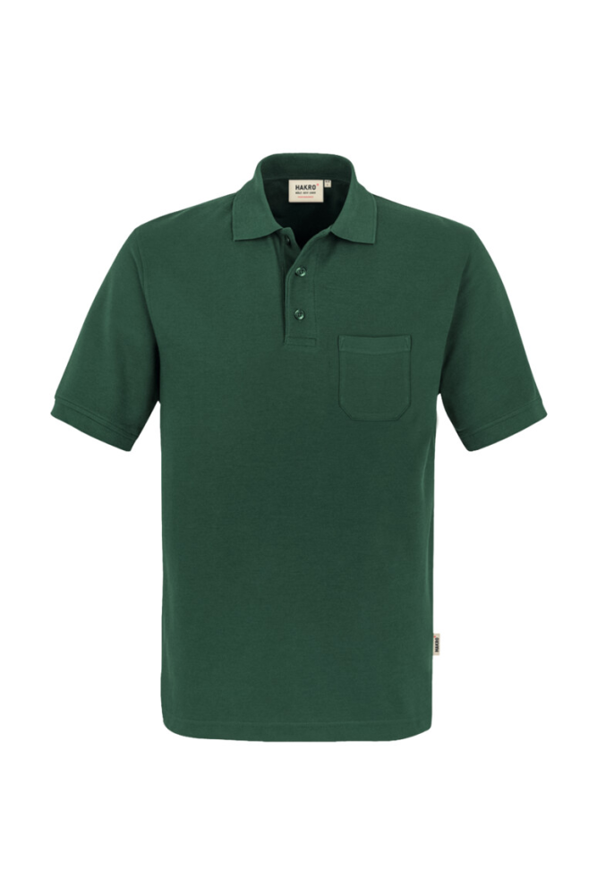HAKRO Pocket-Poloshirt MIKRALINAR®, tanne, L