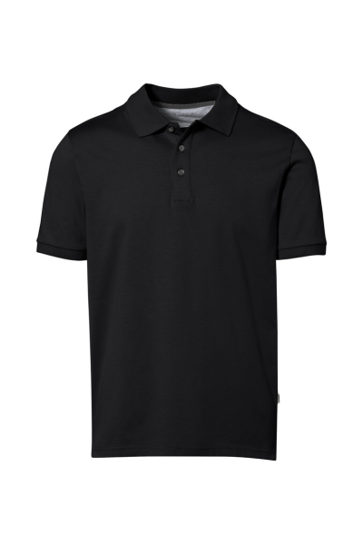 HAKRO COTTON TEC® Poloshirt, schwarz