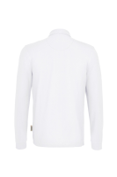 HAKRO Longsleeve-Poloshirt MIKRALINAR®, weiss, S