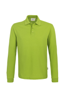 HAKRO Longsleeve-Poloshirt MIKRALINAR®, kiwi, L