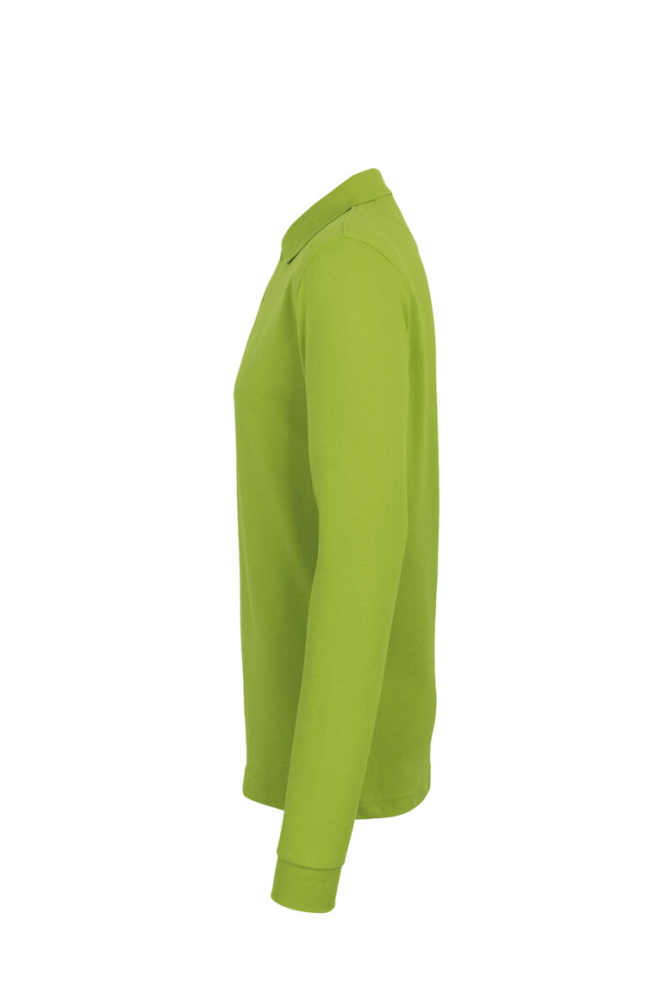 HAKRO Longsleeve-Poloshirt MIKRALINAR®, kiwi, L