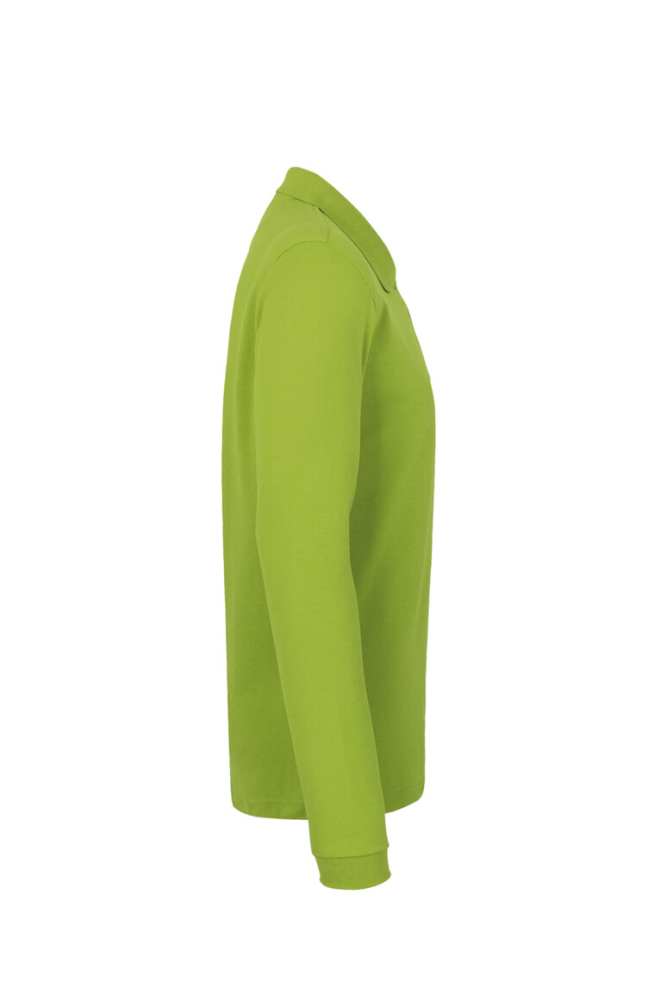 HAKRO Longsleeve-Poloshirt MIKRALINAR®, kiwi, L