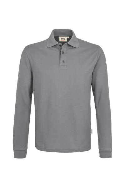 HAKRO Longsleeve-Poloshirt MIKRALINAR®, titan