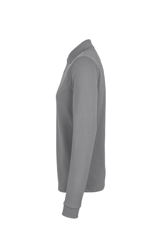 HAKRO Longsleeve-Poloshirt MIKRALINAR®, titan, 5XL