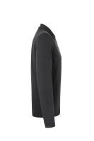 HAKRO Longsleeve-Poloshirt MIKRALINAR®, karbongrau, 6XL