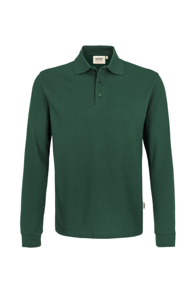 HAKRO Longsleeve-Poloshirt MIKRALINAR®, tanne