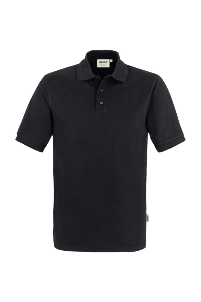 HAKRO Poloshirt MIKRALINAR®, schwarz, 6XL